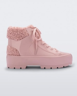 Melissa Botas Fluffy Sneaker Mujer Rosas España | o1se1S1x