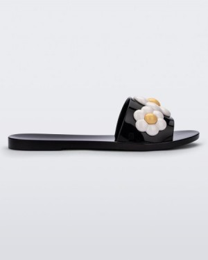 Melissa Chanclas Babe Spring Mujer Black/White España | iBnTIQH7