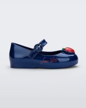 Mini Melissa Flats Sweet Love Princess Bebe Metallic Blue/Red España | DUxzsqPW