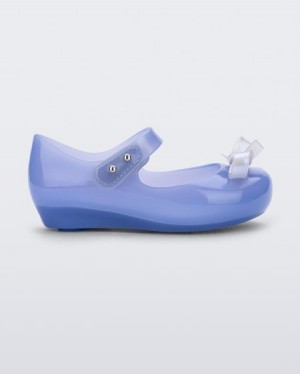 Mini Melissa Flats Ultragirl Bow Bebe Azules España | KFCnHwpP