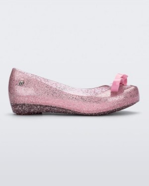 Mini Melissa Flats Ultragirl Bow Niños Rosas España | hXwTrGWj