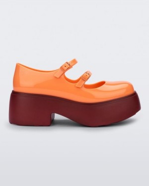 Melissa Platforms Farah Mujer Naranjas España | VWq87fvw