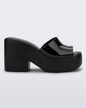 Melissa Platforms Posh Mujer Negras España | VIsLrQdV