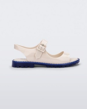 Melissa Sandalias Bae Mujer Beige/Blue España | qplSejW6