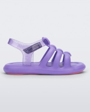 Mini Melissa Sandalias Freesherman Bebe Lilac España | IoW3Ut64