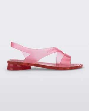 Melissa Sandalias Paris Mujer Pink/Red España | bkyLwWTg