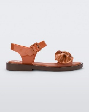 Melissa Sandalias Tie Mar Sandal Mujer Brown/Orange España | VhZMdUnz