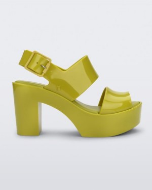 Melissa Tacones Mule Sandal Mujer Verde España | cOIYmREJ