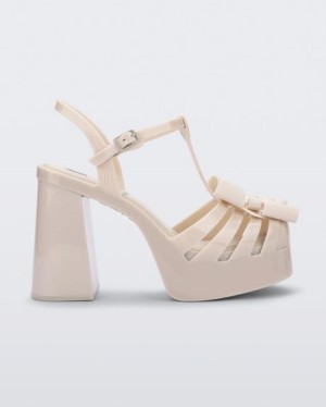 Melissa Tacones Tie Party Heel Mujer Beige España | rwEq9pCs