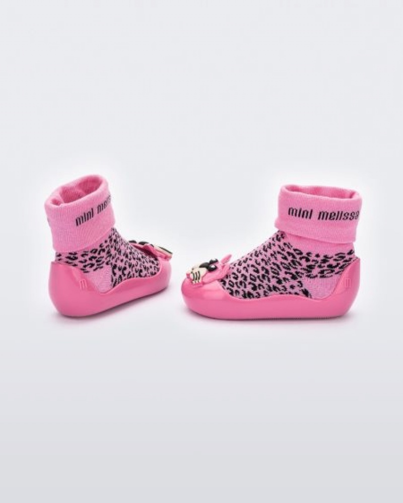 Mini Melissa Botas Alpha Play Bebe Pink/Black España | 2WFnVKtw