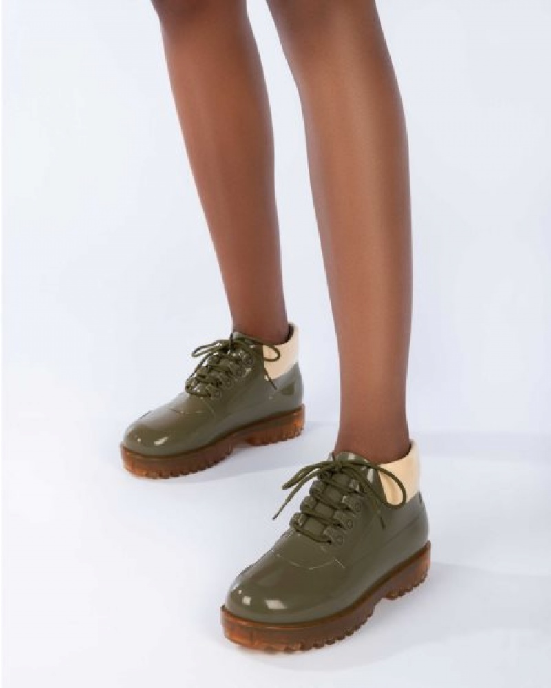 Melissa Botas Ares Mujer Verde España | o0sLYRUb