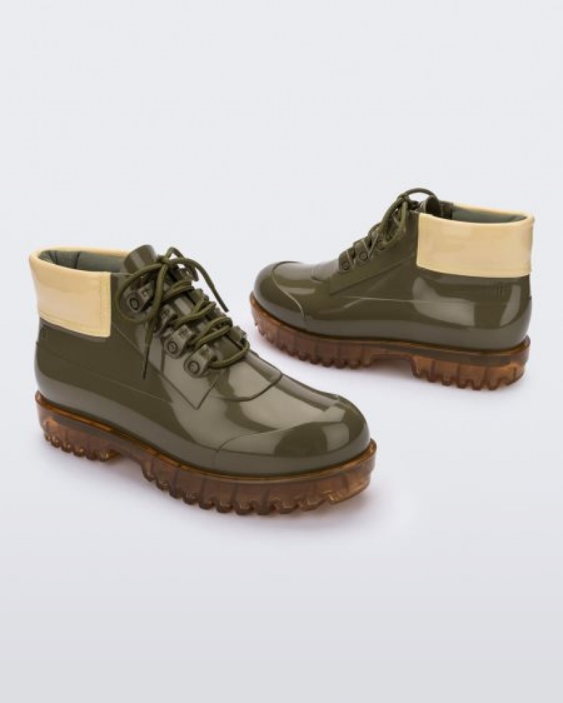 Melissa Botas Ares Mujer Verde España | o0sLYRUb