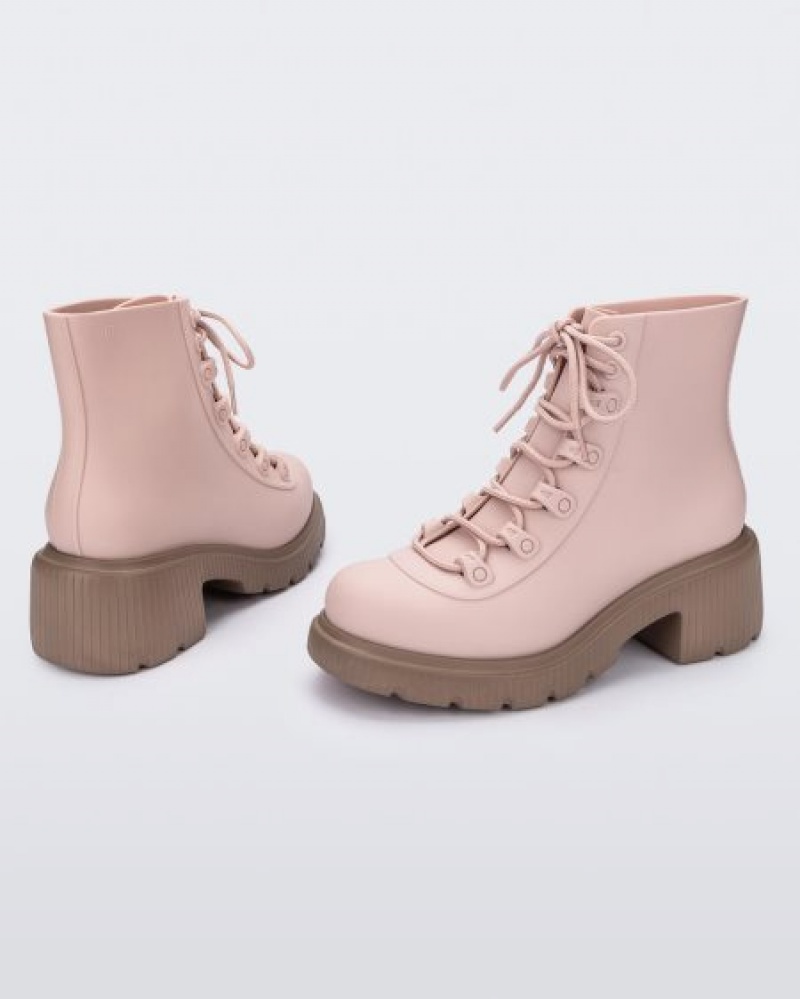 Melissa Botas Cosmo Mujer Brown/Pink España | uNZmgWNj