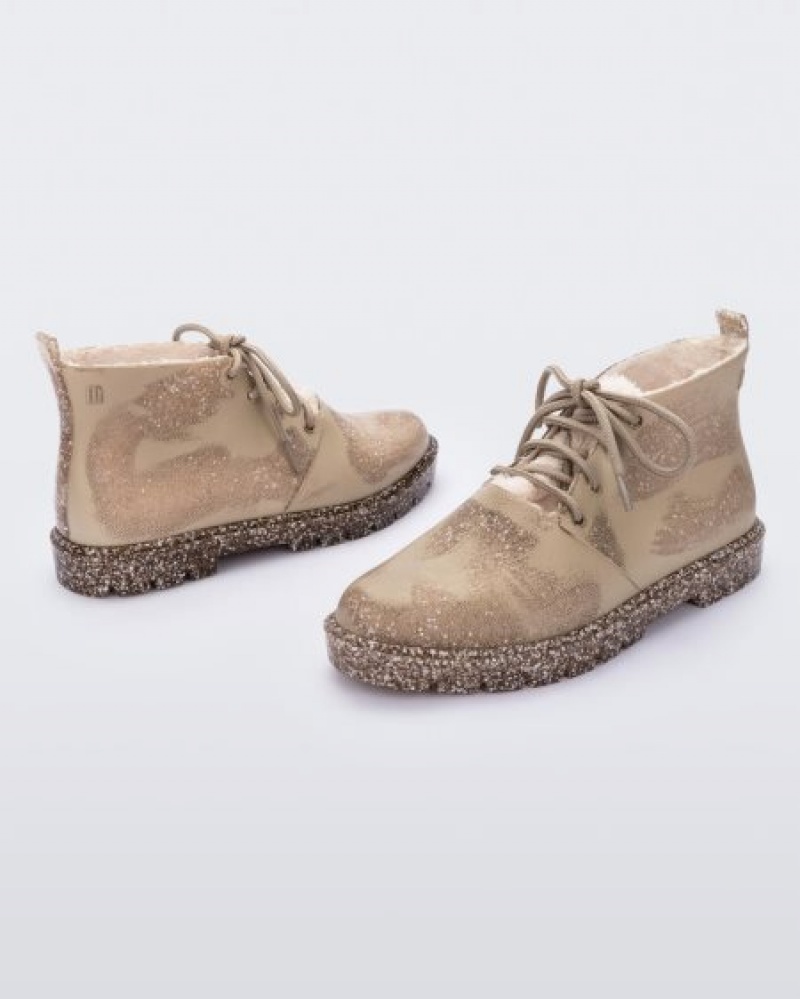 Melissa Botas Fluffy Boot Mujer Beige España | 05X2bdAv