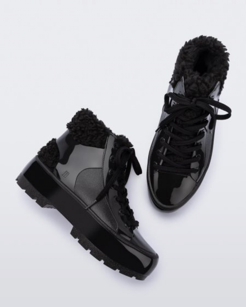 Melissa Botas Fluffy Sneaker Mujer Negras España | kWGpTk85