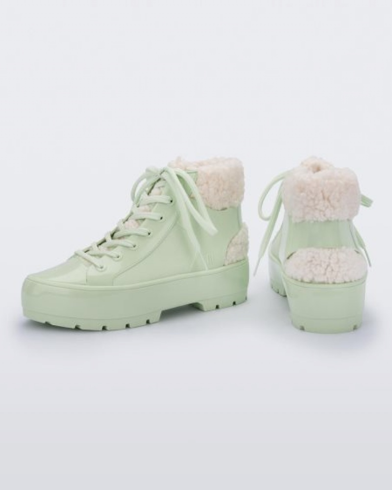 Melissa Botas Fluffy Sneaker Mujer Verde España | isvfaldK