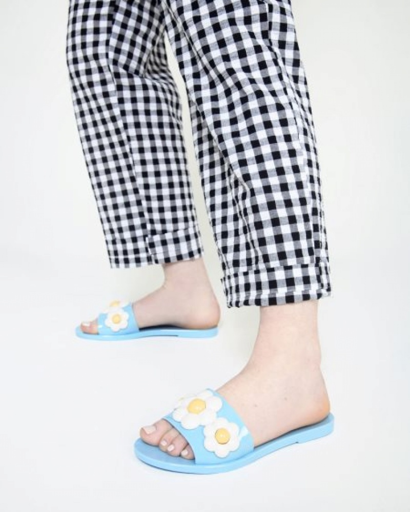 Melissa Chanclas Babe Spring Mujer Blue/White España | kwlD8fNj