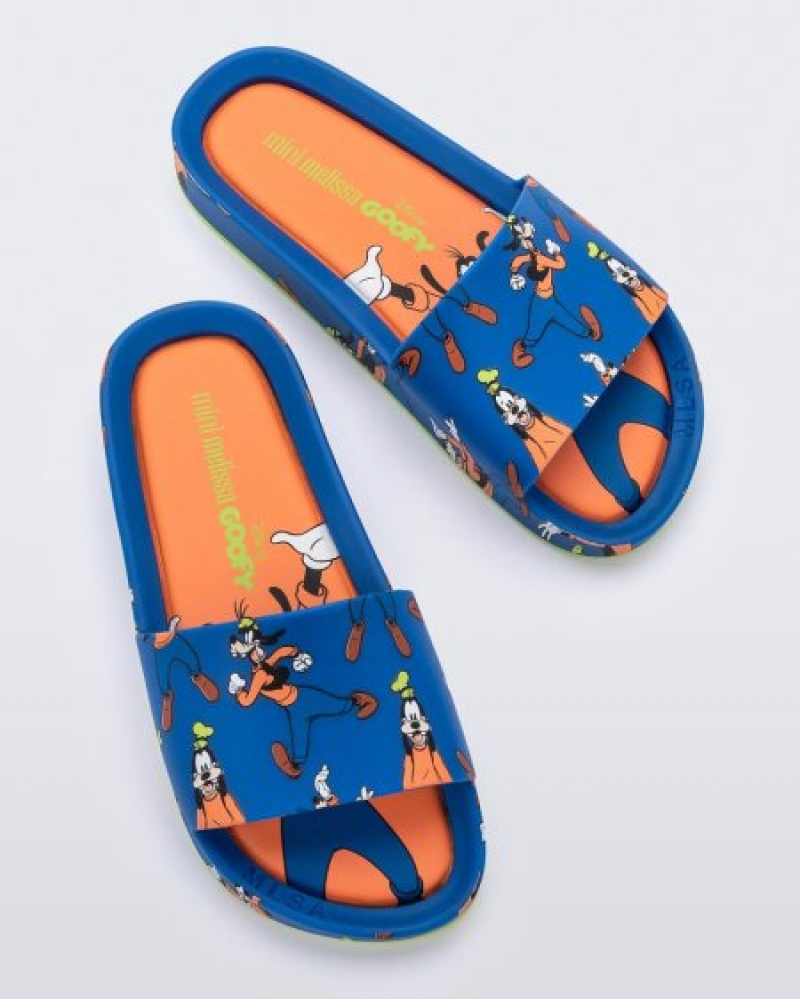 Mini Melissa Chanclas Beach Niños Azules España | pBGwUbCy