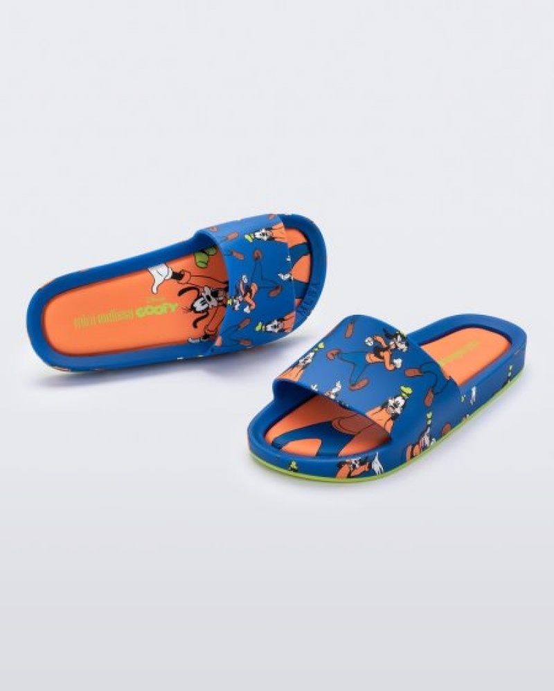 Mini Melissa Chanclas Beach Niños Azules España | pBGwUbCy