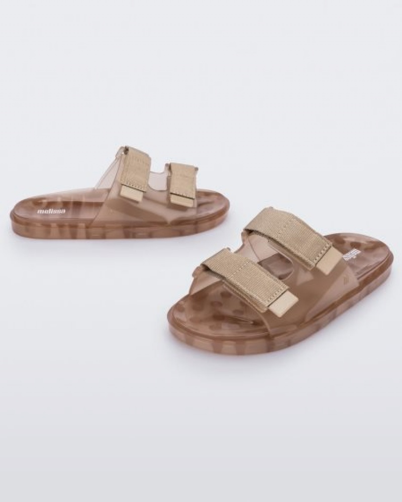 Melissa Chanclas Brave Anchos Sandal Mujer Marrones España | jjoJtja2