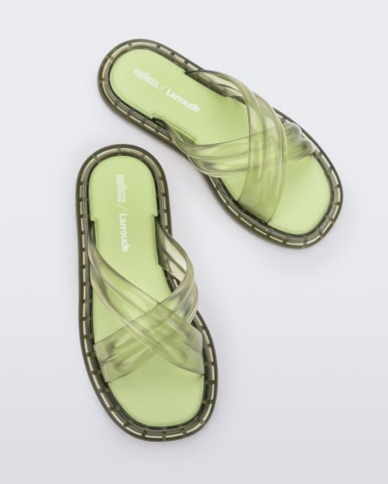 Melissa Chanclas Cali Mujer Verde España | FXNIxF4O