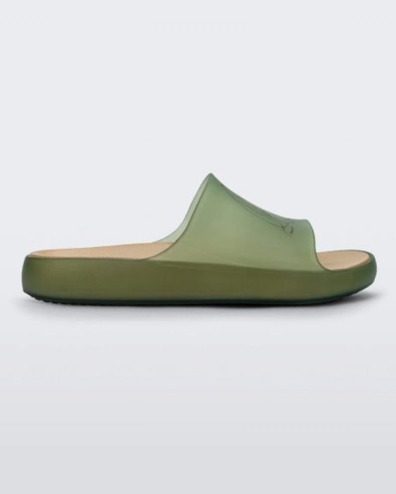 Melissa Chanclas Cloud Mujer Verde España | gRTl7wbu