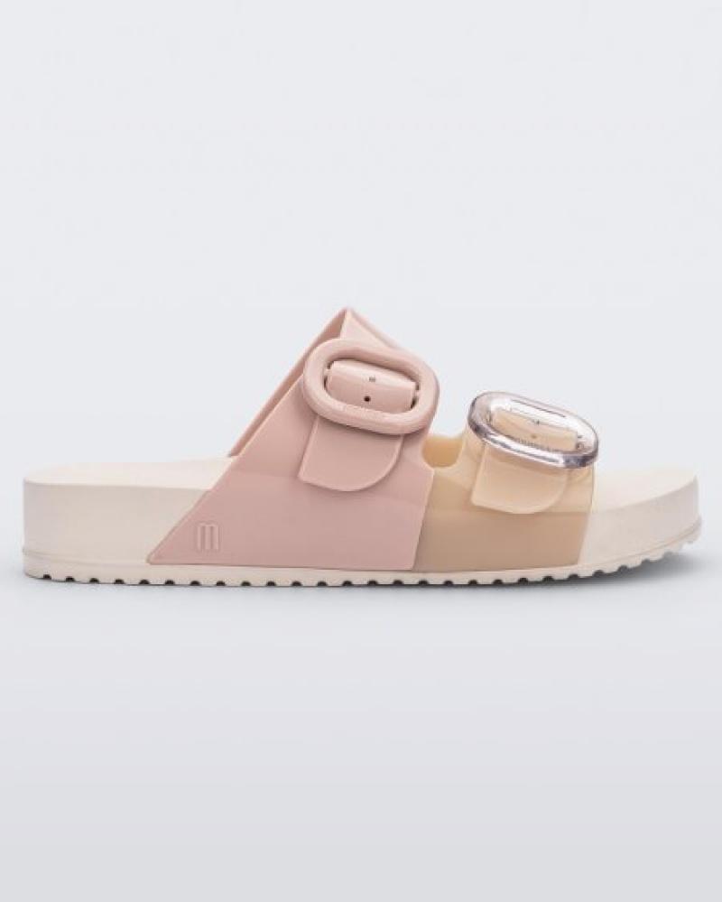 Melissa Chanclas Cozy Mujer Beige/Pink España | wLrrcEGk