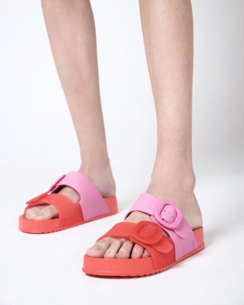 Melissa Chanclas Cozy Mujer Red/Pink España | l8mSaVzE