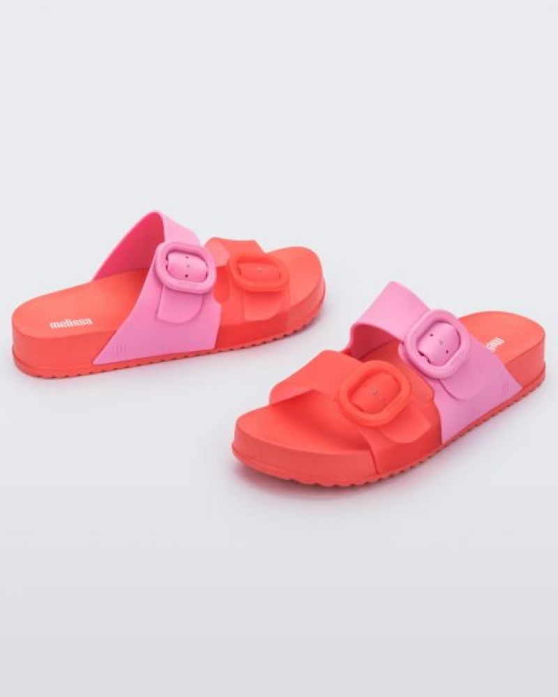 Melissa Chanclas Cozy Mujer Red/Pink España | l8mSaVzE