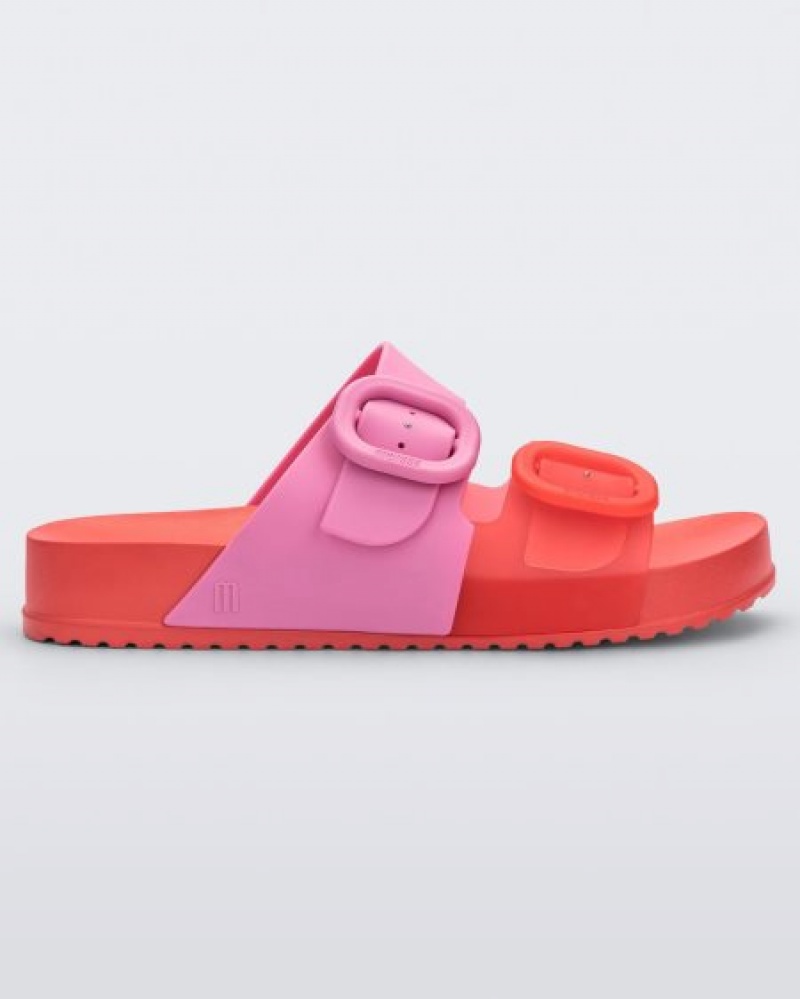 Melissa Chanclas Cozy Mujer Red/Pink España | l8mSaVzE