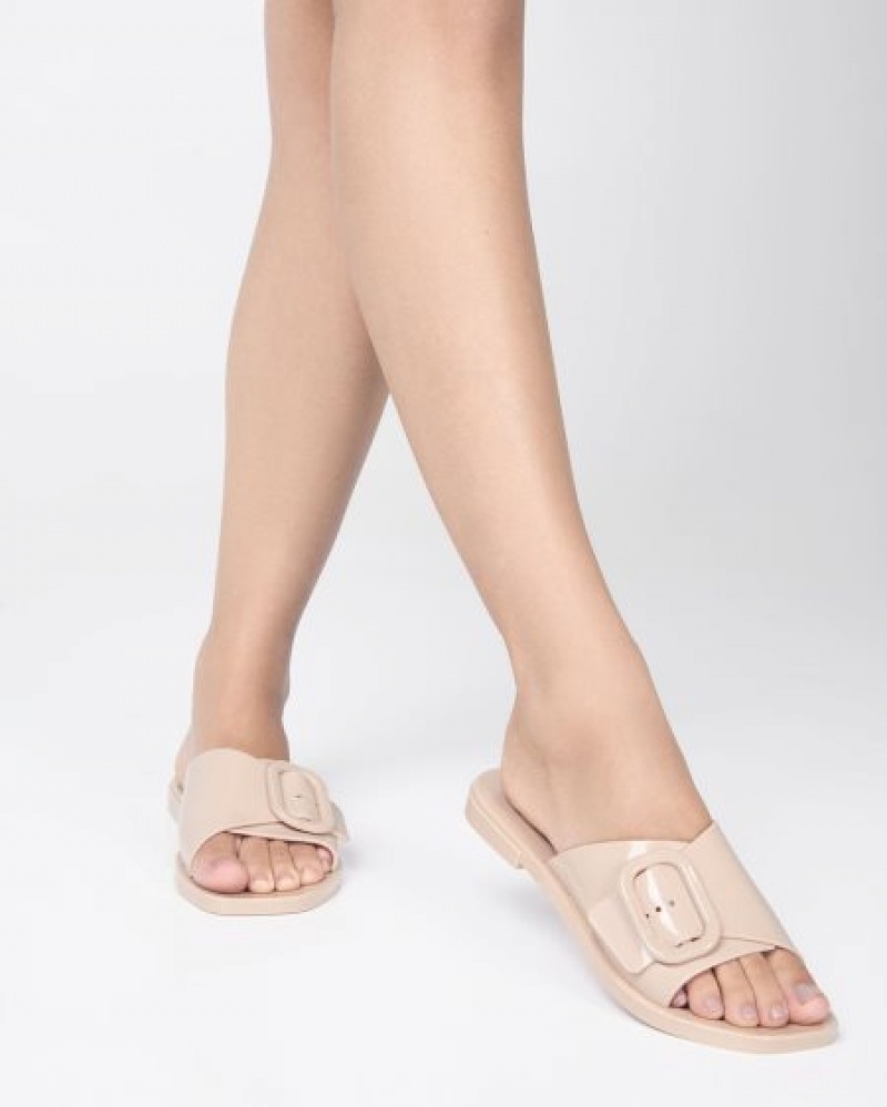 Melissa Chanclas Lislie Mujer Beige España | ZMQM0faP