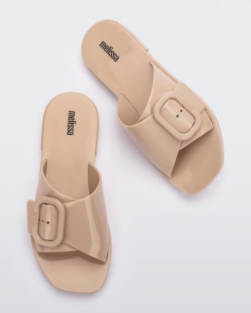 Melissa Chanclas Lislie Mujer Beige España | ZMQM0faP