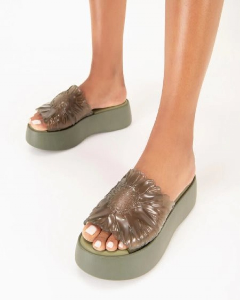 Melissa Chanclas Panc Becky Mujer Verde España | 4FzLjO1o