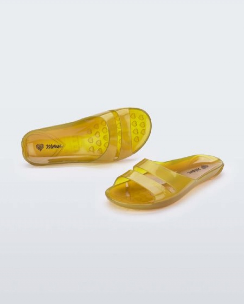 Melissa Chanclas Real Jelly Chanclas Mujer Amarillo España | 1TTW36Pd