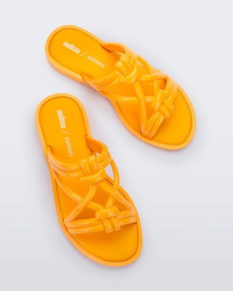 Melissa Chanclas Wave Chanclas Mujer Amarillo España | H6R91a31