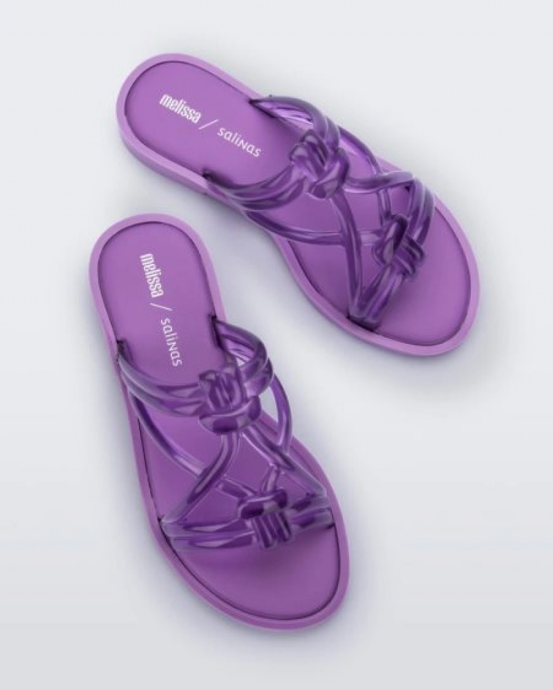 Melissa Chanclas Wave Chanclas Mujer Lilac España | sHRRwOqG