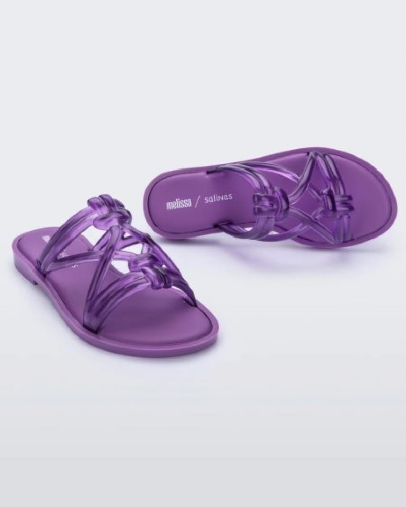 Melissa Chanclas Wave Chanclas Mujer Lilac España | sHRRwOqG