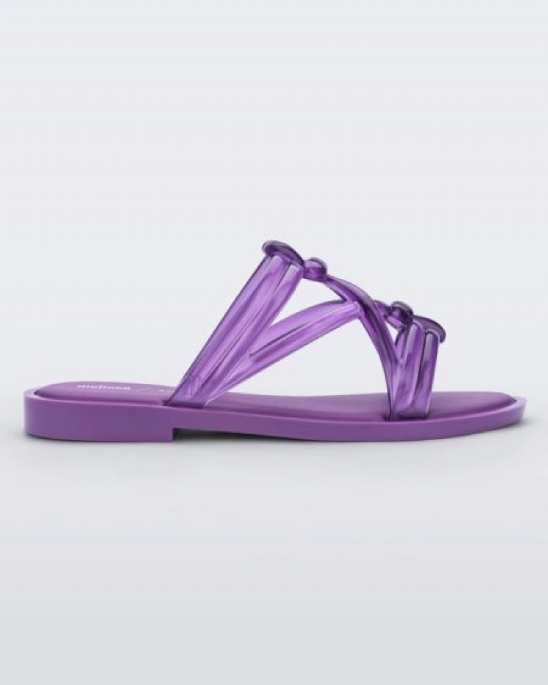 Melissa Chanclas Wave Chanclas Mujer Lilac España | sHRRwOqG