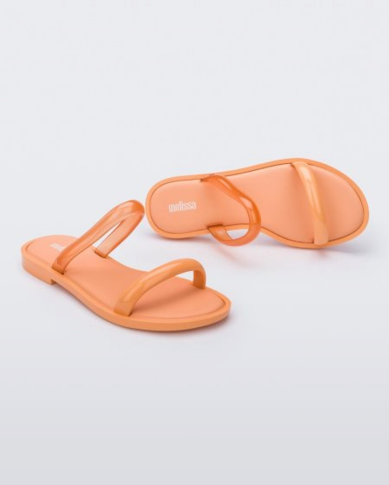 Melissa Chanclas Wave Chanclas Mujer Naranjas España | QSz6Qv5i