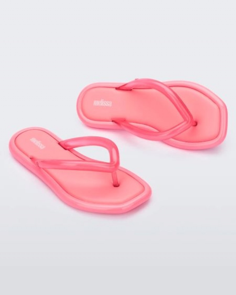 Melissa Chancletas Airbubble Flip Flop Mujer Rosas España | FhgUBmPY