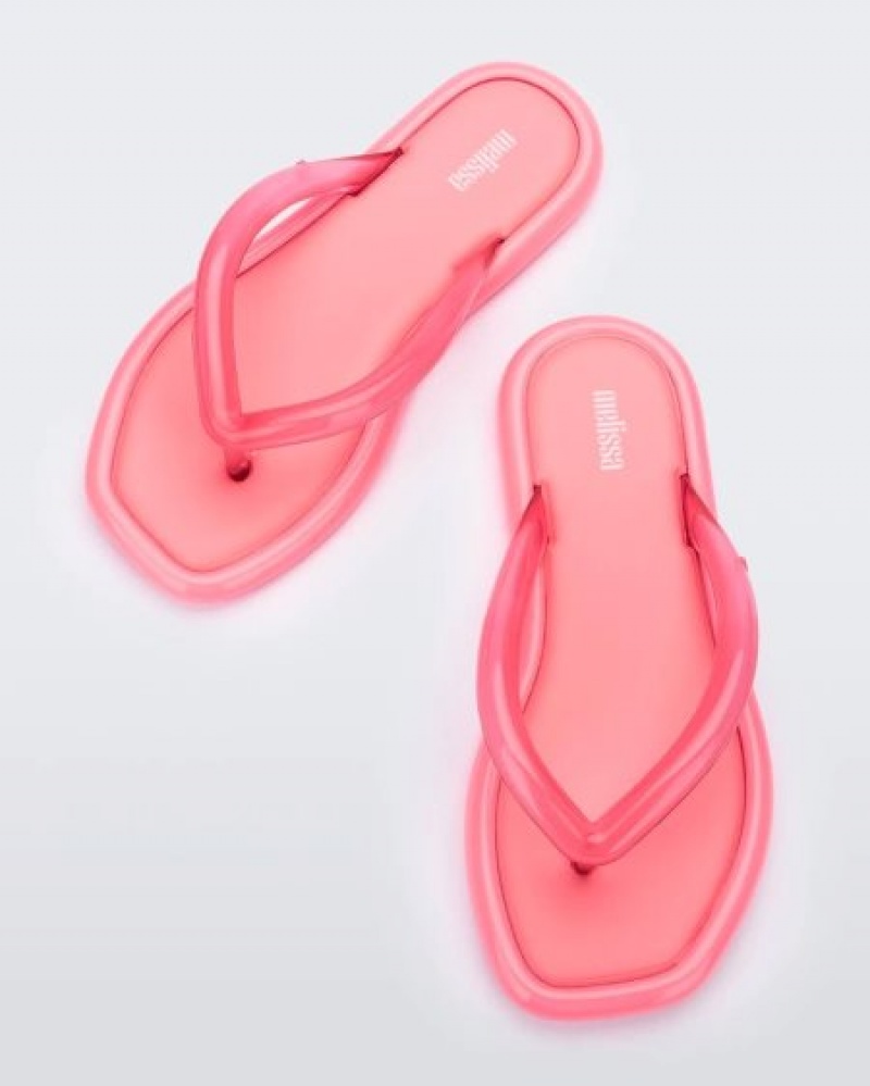 Melissa Chancletas Airbubble Flip Flop Mujer Rosas España | FhgUBmPY