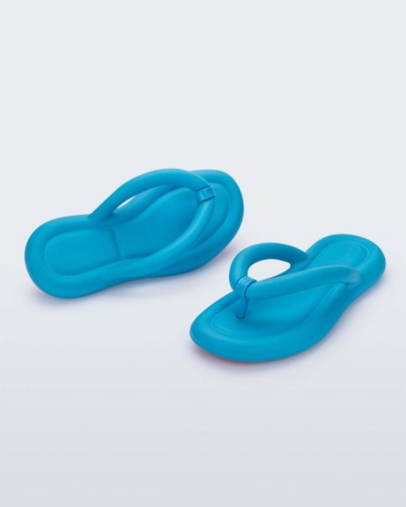 Melissa Chancletas Free Flip Flop Mujer Azules España | S0F2Kngk