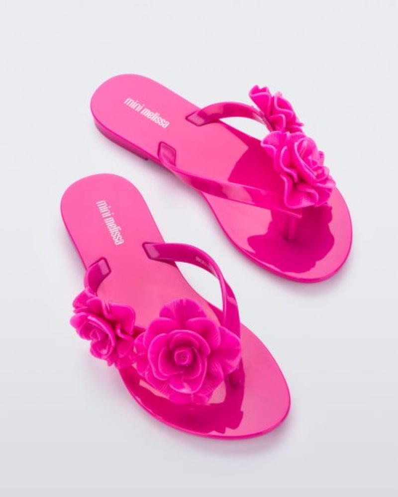 Mini Melissa Chancletas Harmonic Garden Niños Rosas España | H3GSjh8V