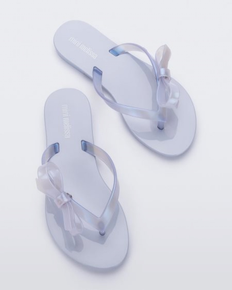 Mini Melissa Chancletas Harmonic Sweet Niños Lilac/Blue Pearl España | behgLbN5