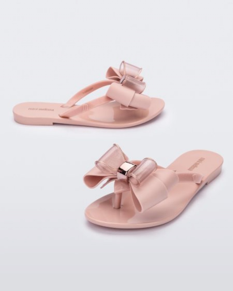 Mini Melissa Chancletas Harmonic Sweet Niños Rosas Claro España | rT45w6r4