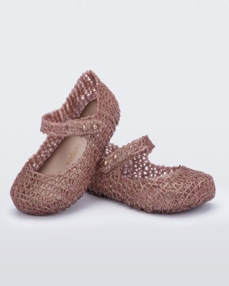 Mini Melissa Flats Campana Bebe Rosas España | TD8dz27Q