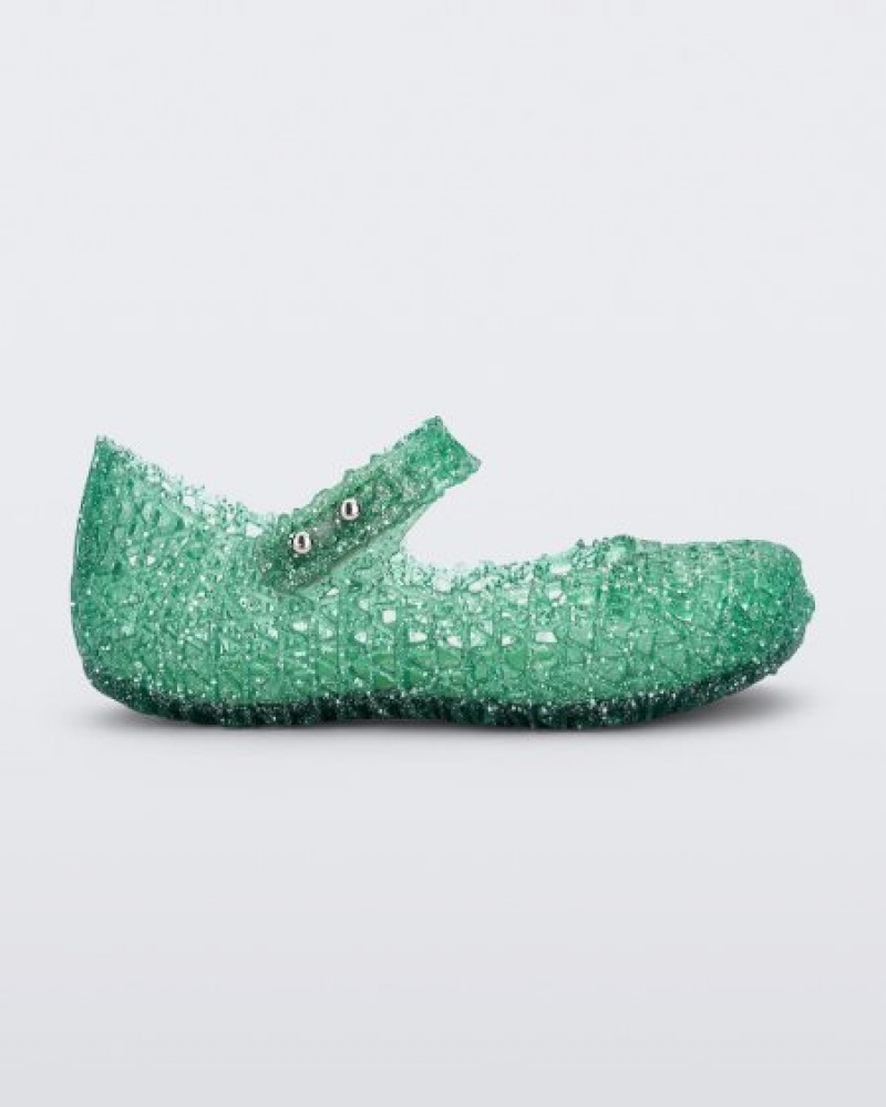 Mini Melissa Flats Campana Bebe Verde España | wpKq222V