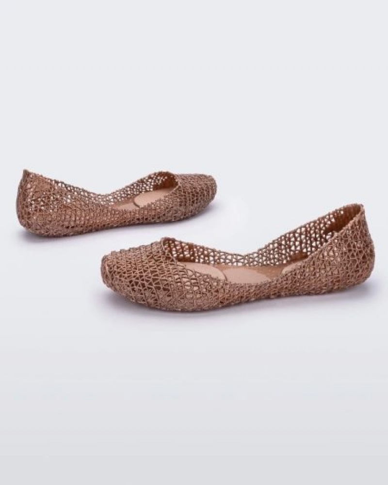 Melissa Flats Campana Mujer Rosas España | NlggQGG0