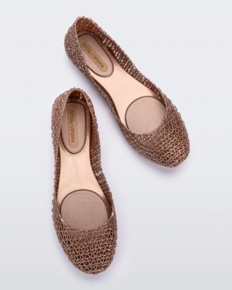 Melissa Flats Campana Mujer Rosas España | NlggQGG0