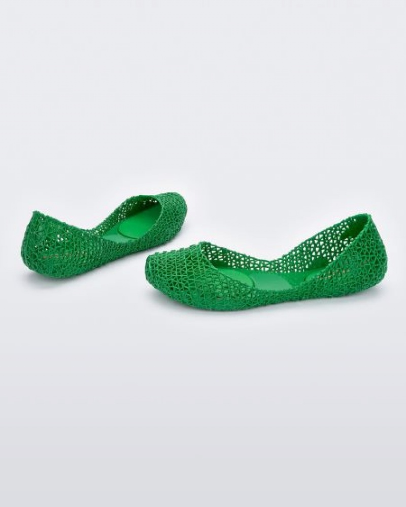 Melissa Flats Campana Mujer Verde España | 1qbnOoSD